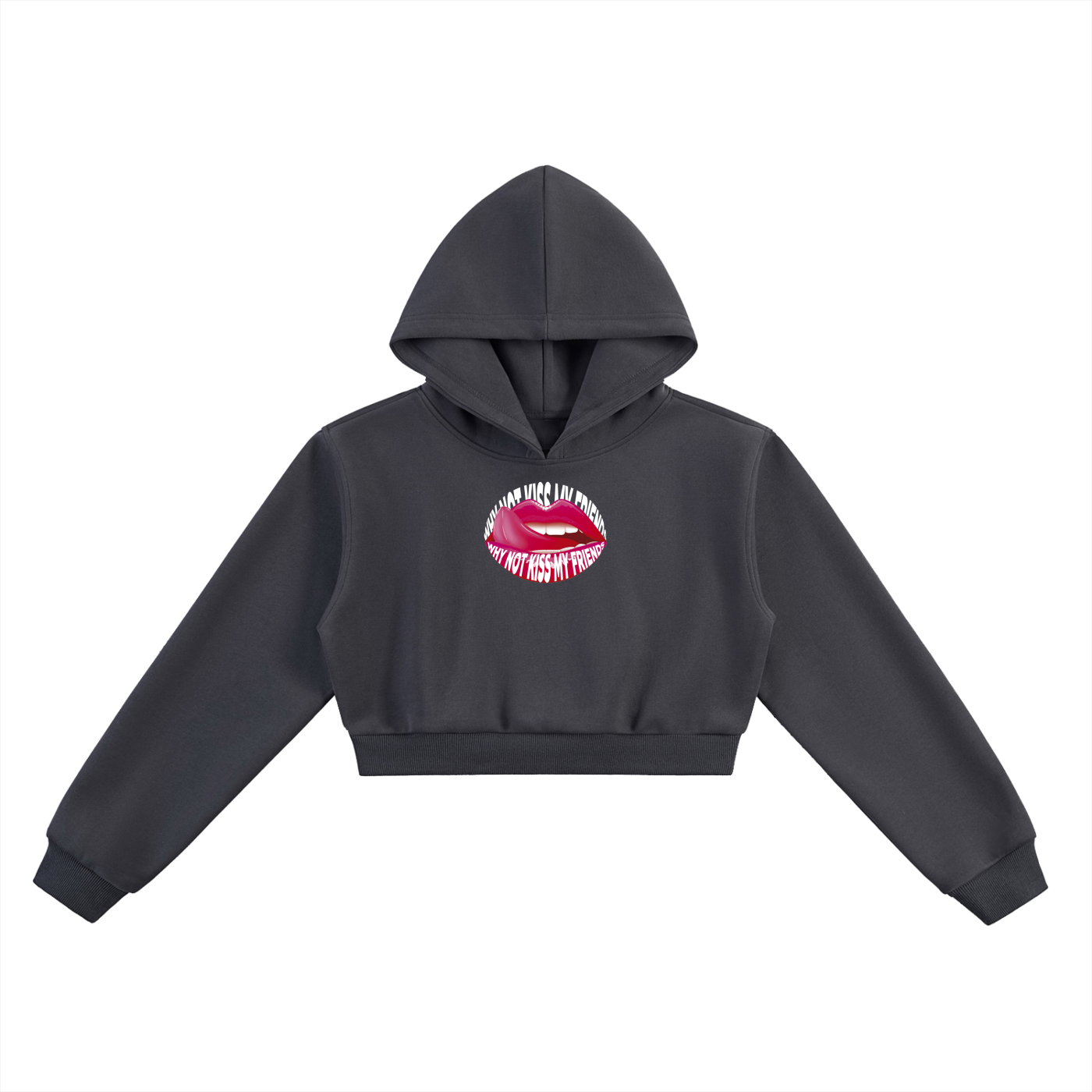 Pretty Problem Cropped Hoodie