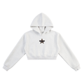 Born Wild Cropped Hoodie