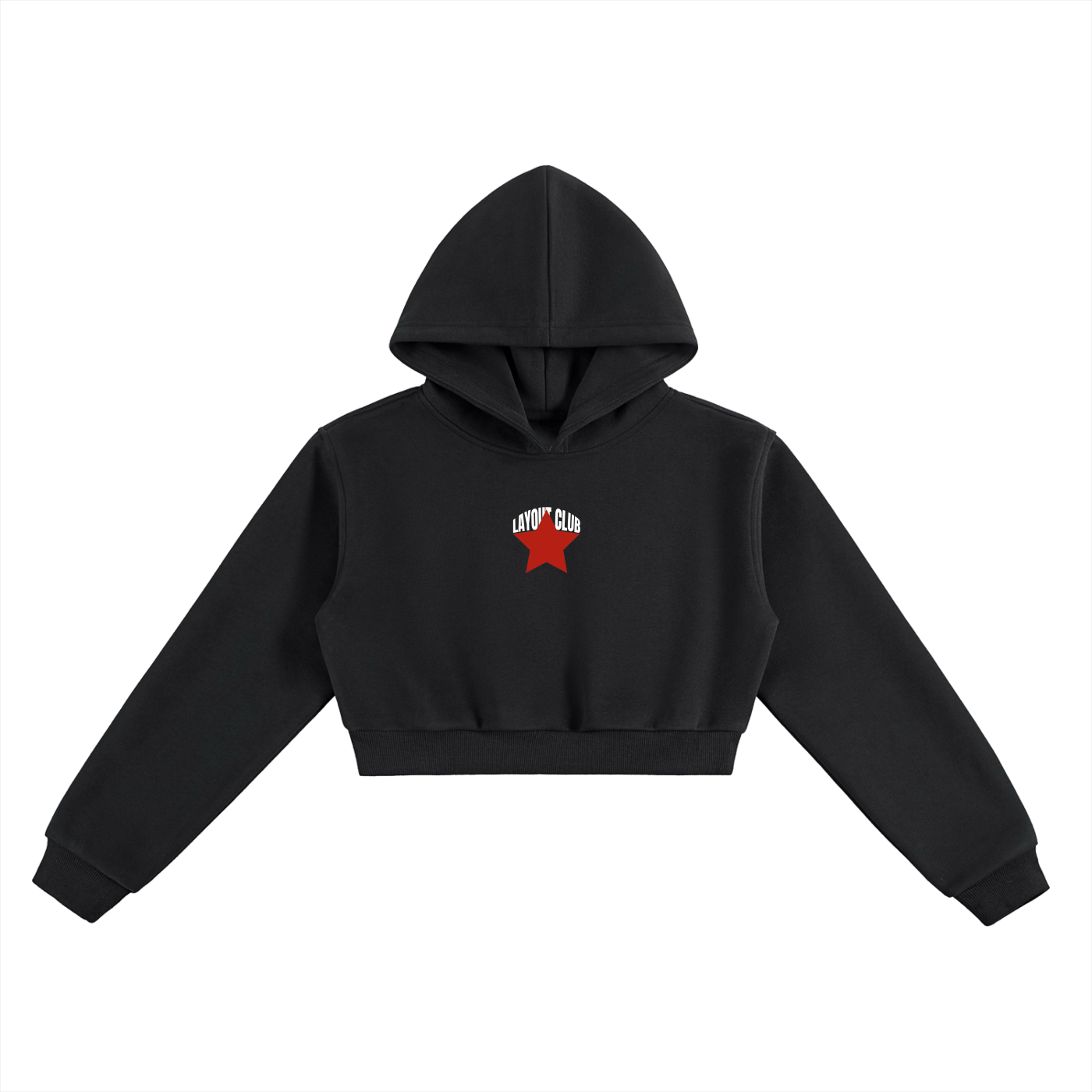 Superstar Cropped Hoodie
