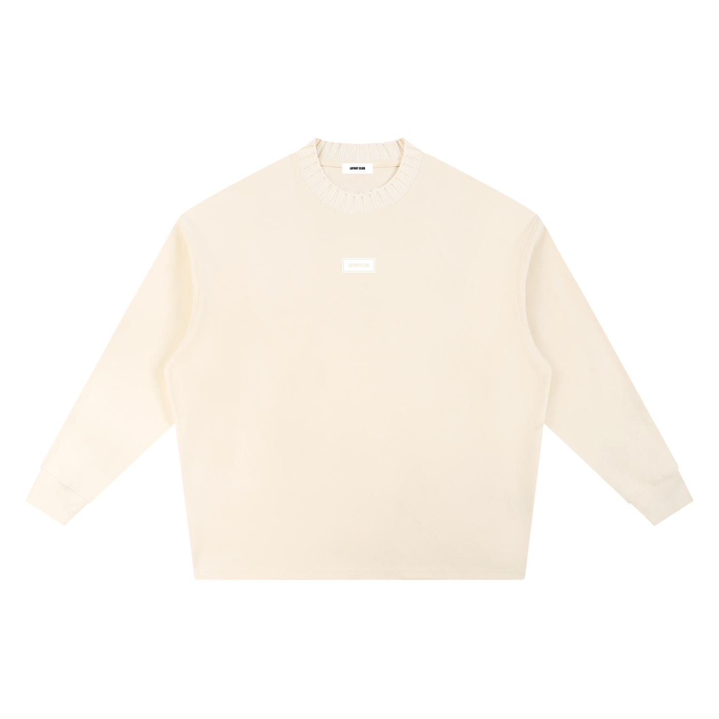 Badge Knitt Sweatshirt