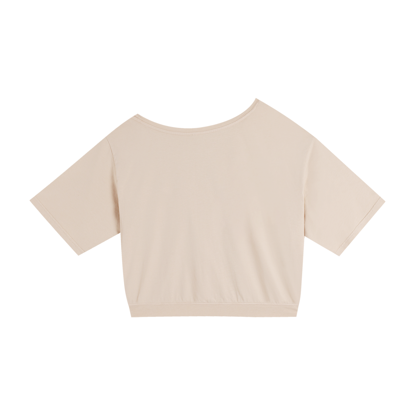 Asymmetric Shoulder Badge T-Shirt