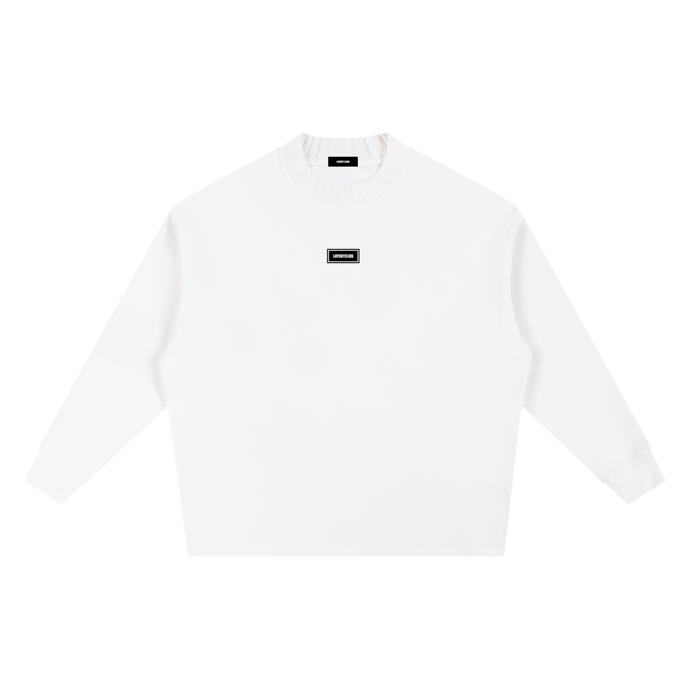 Badge Knitt Sweatshirt