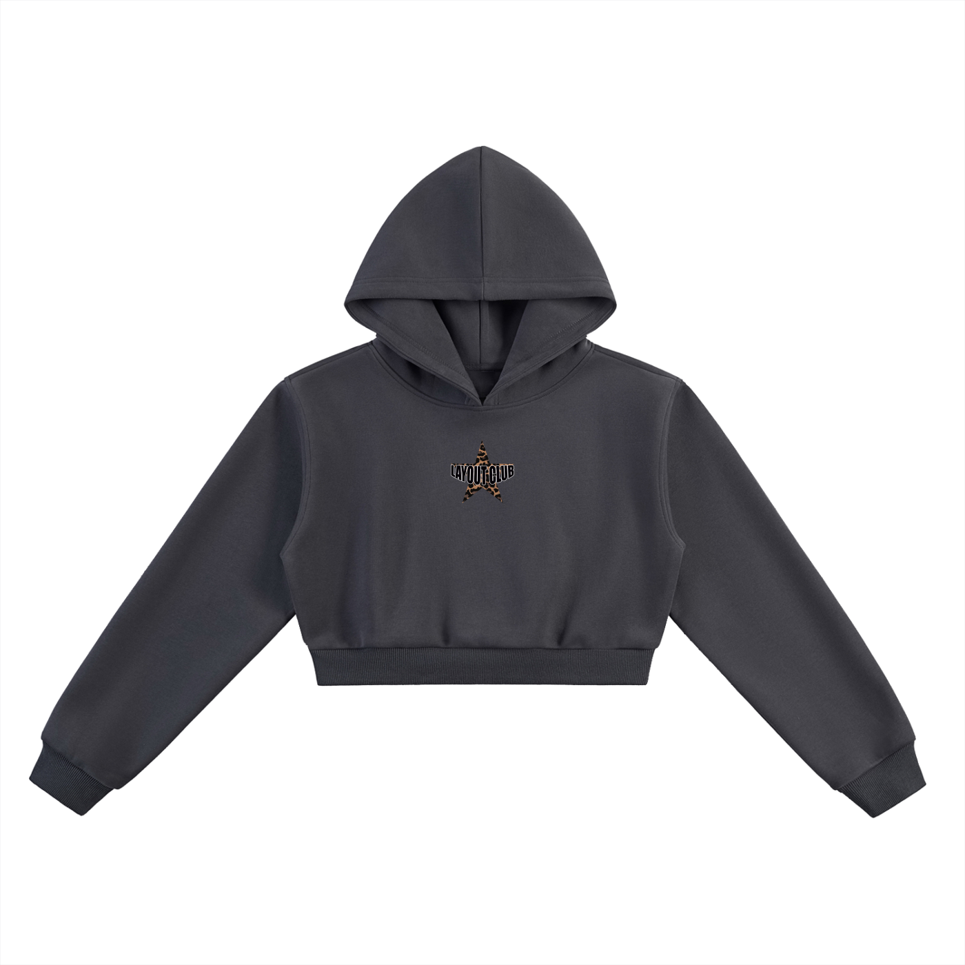 Born Wild Cropped Hoodie