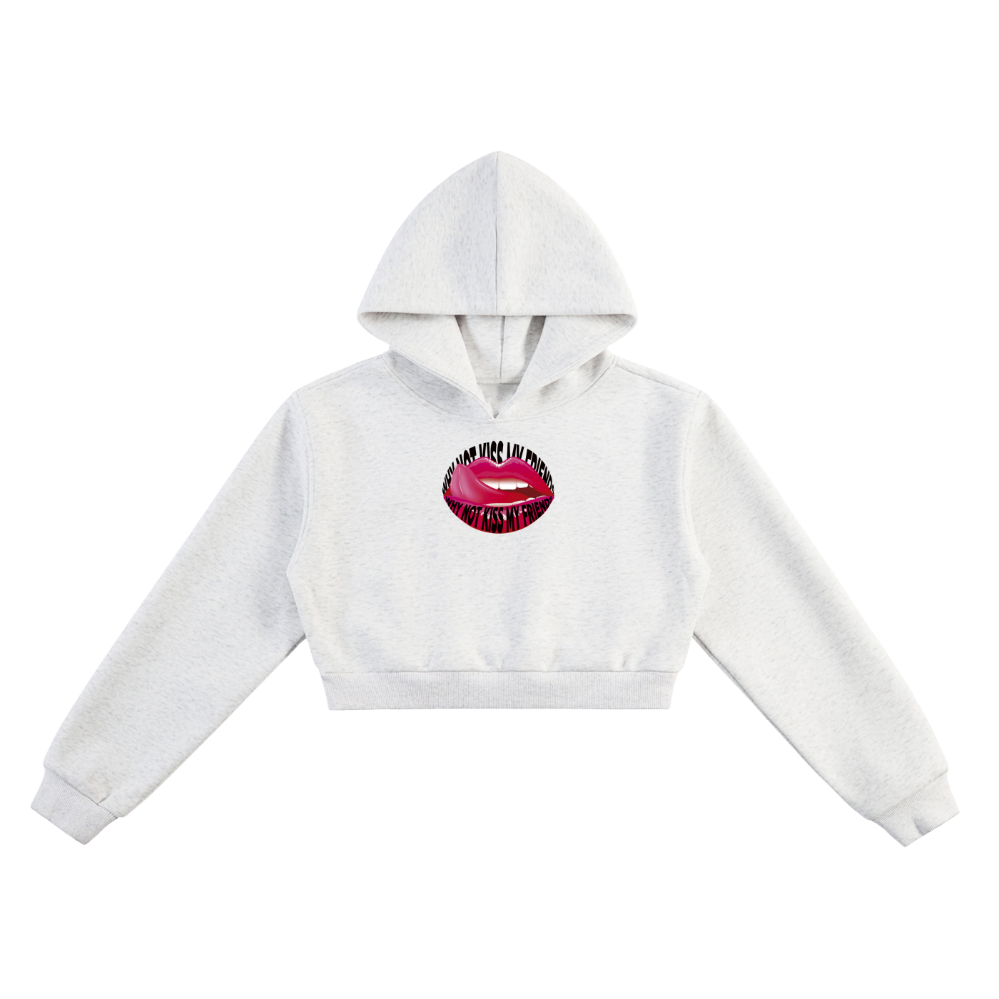 Pretty Problem Cropped Hoodie