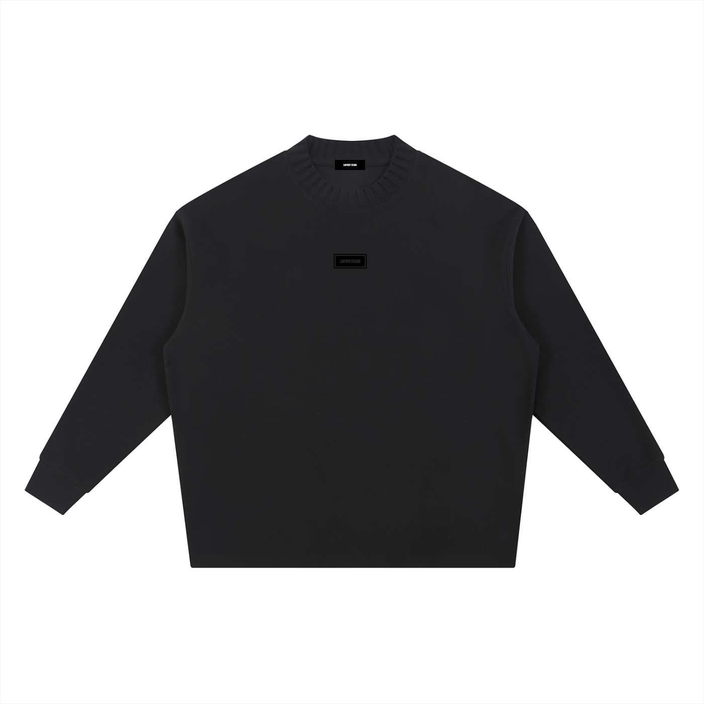 Badge Knitt Sweatshirt
