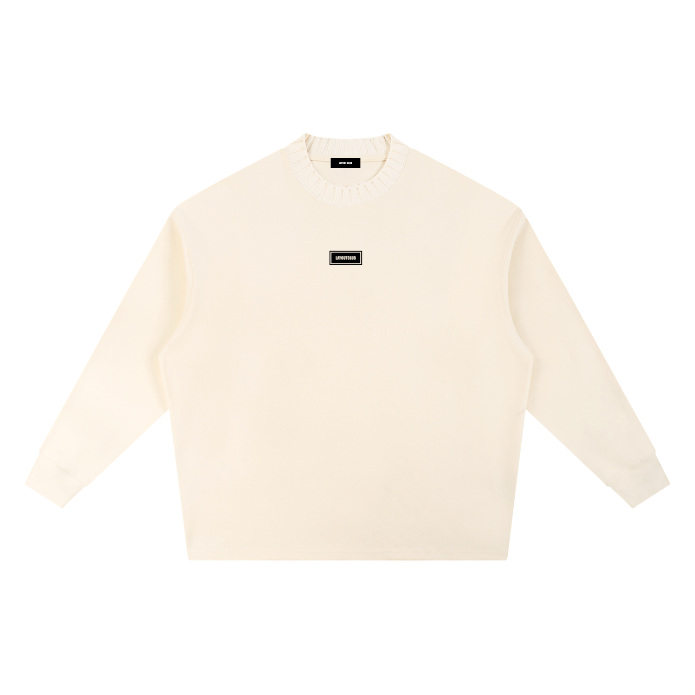 Badge Knitt Sweatshirt