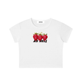Hot As Hell Washed Crop T-shirt