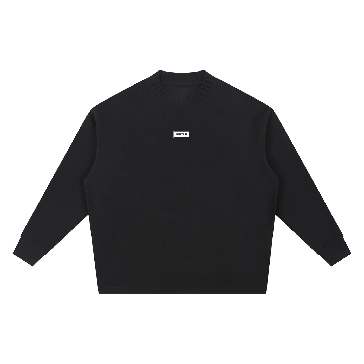 Badge Knitt Sweatshirt
