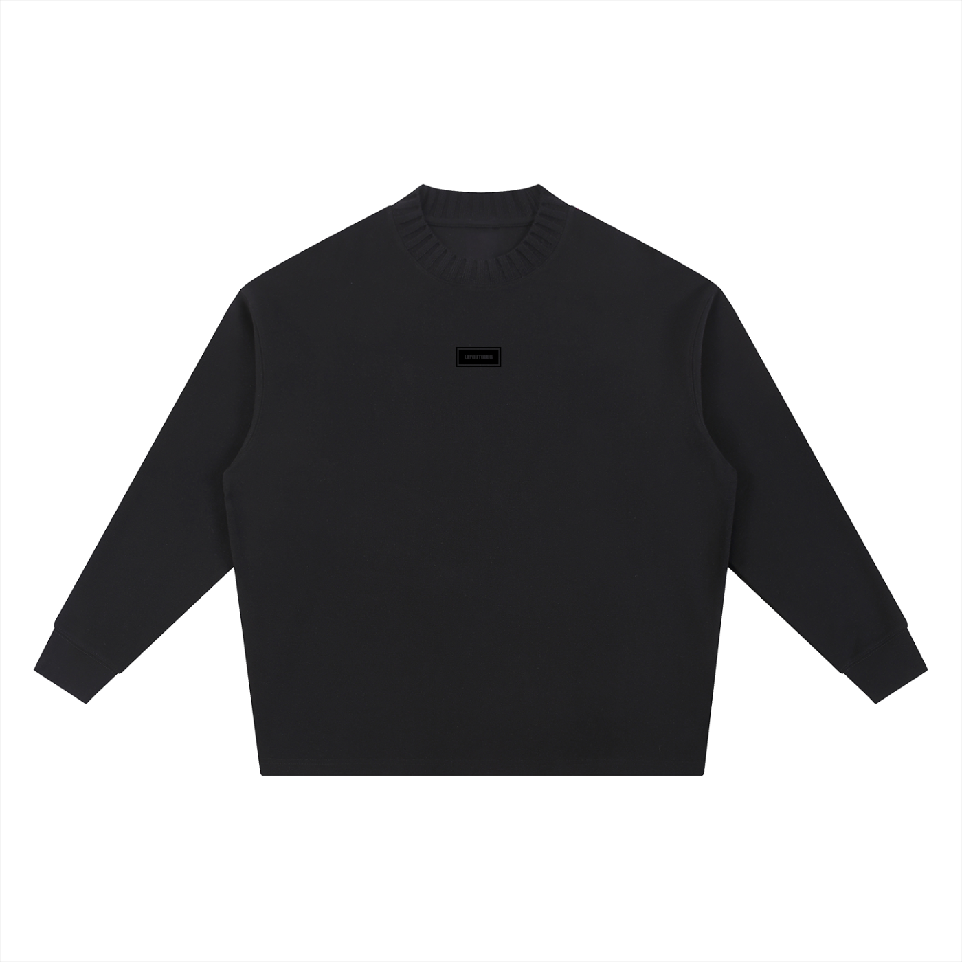 Badge Knitt Sweatshirt