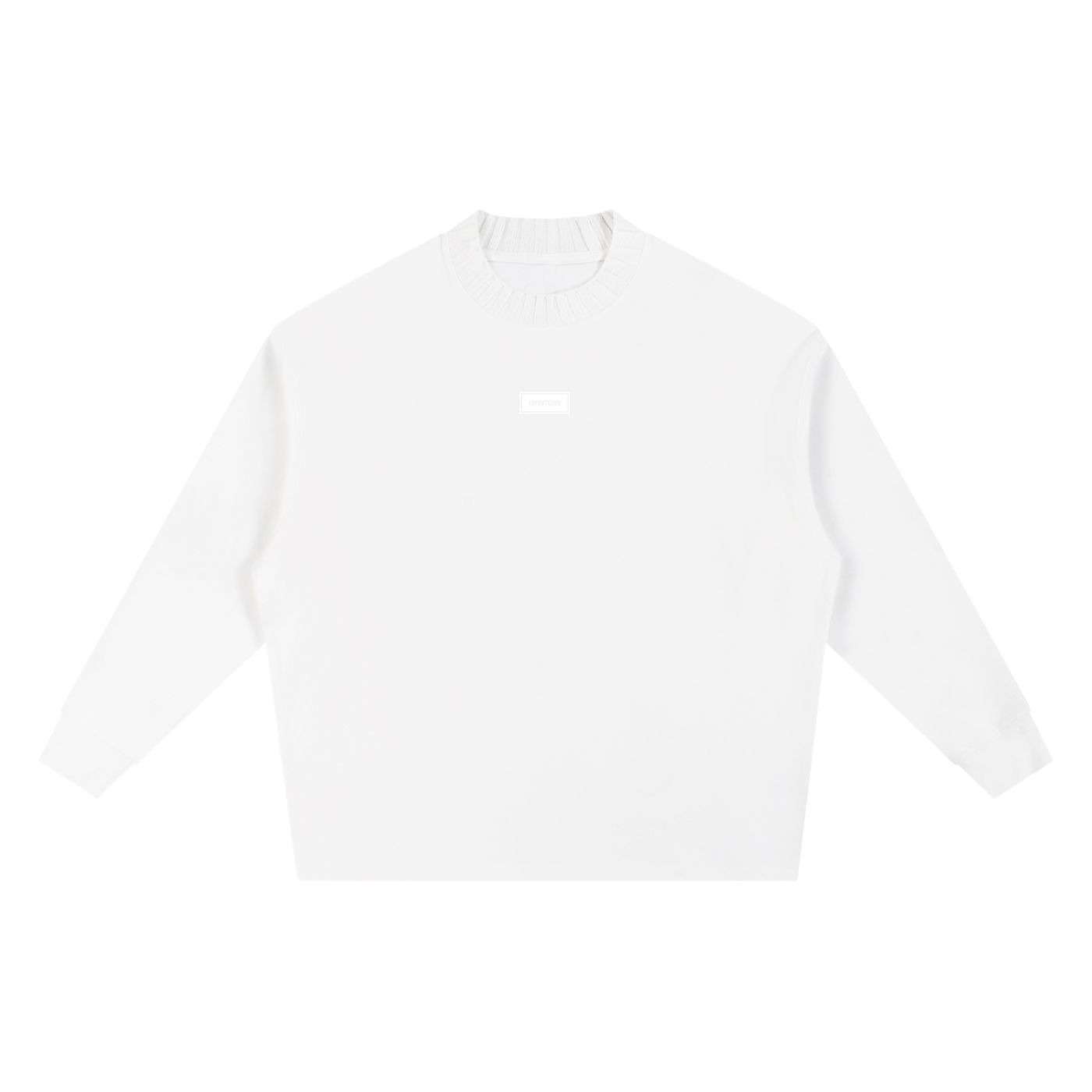 Badge Knitt Sweatshirt