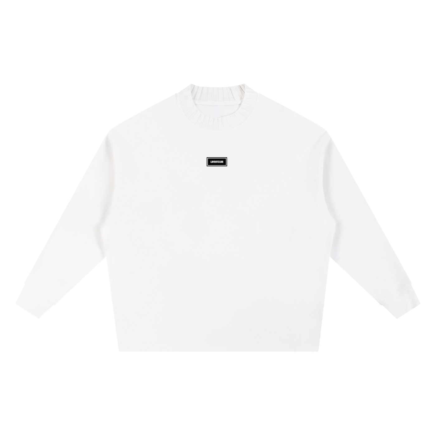 Badge Knitt Sweatshirt