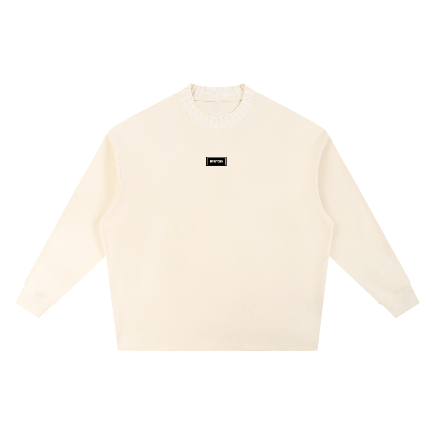 Badge Knitt Sweatshirt