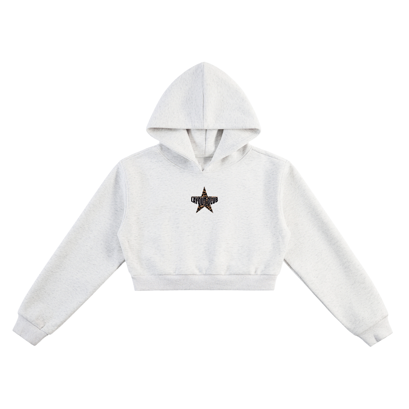 Born Wild Cropped Hoodie