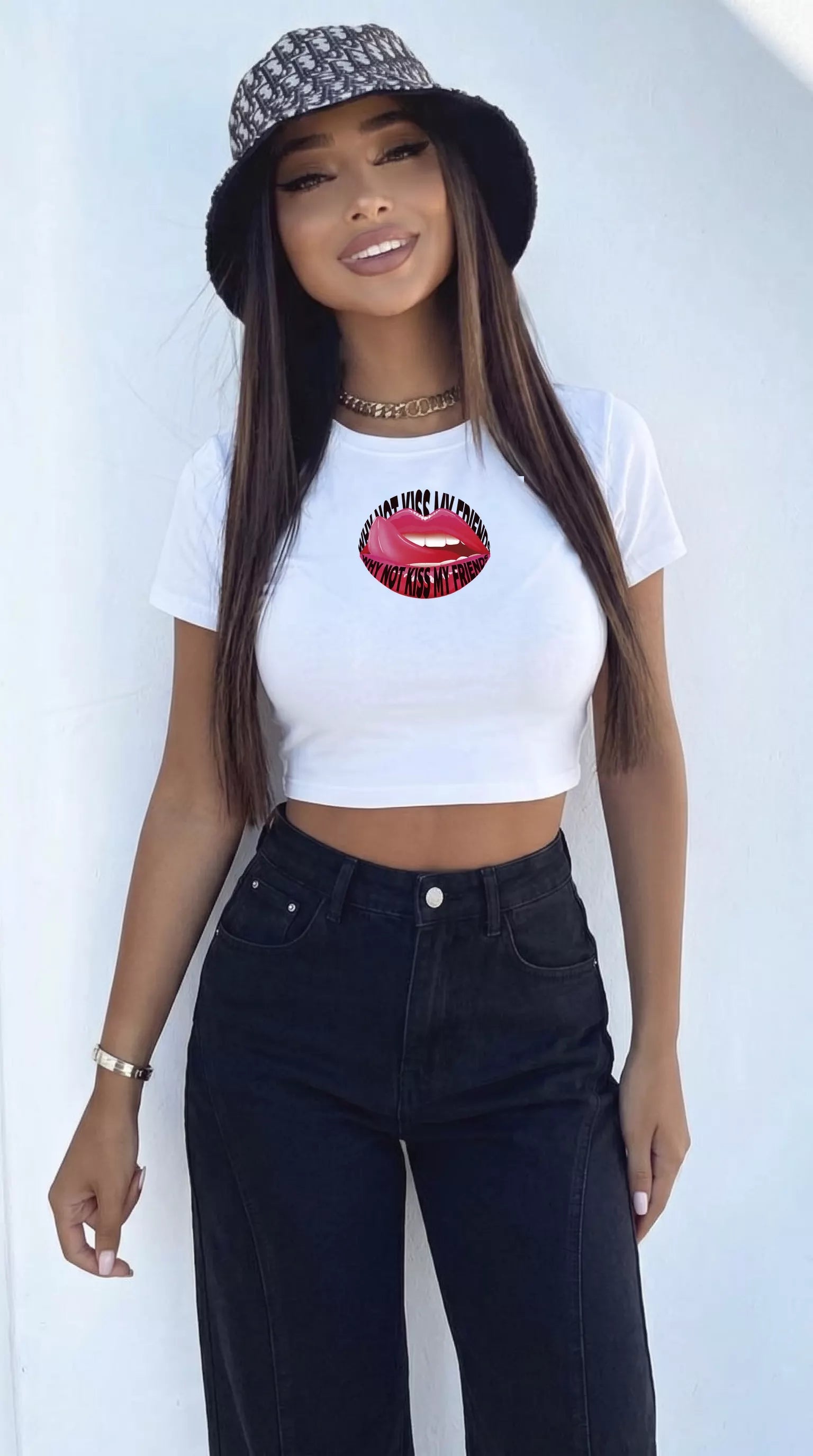 Pretty Problem Crop T-Shirt