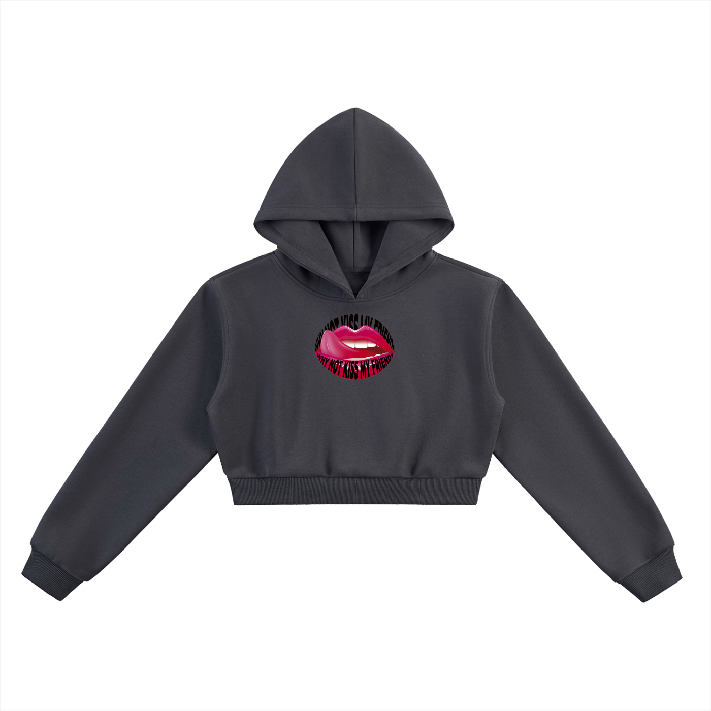 Pretty Problem Cropped Hoodie