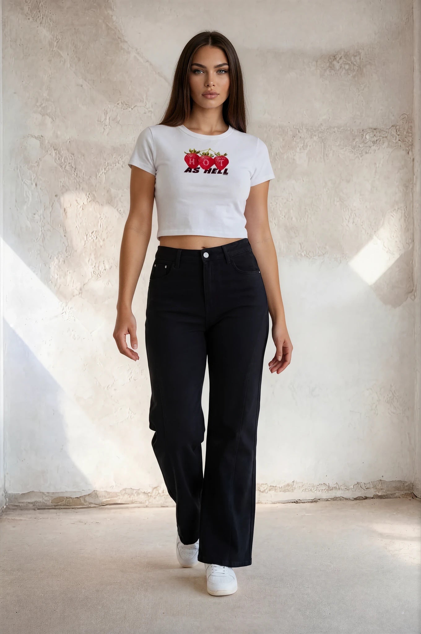 Hot As Hell Crop T-Shirt