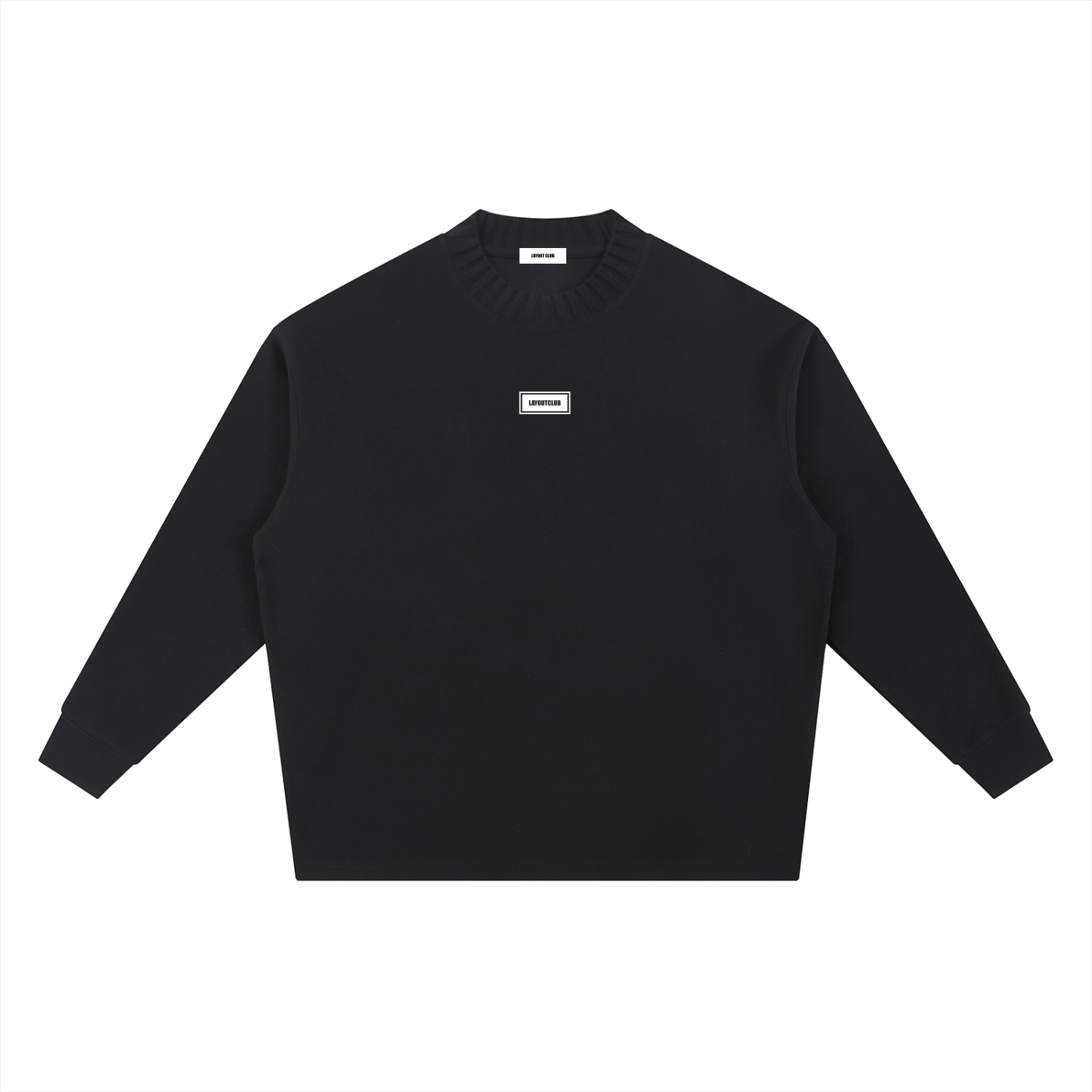 Badge Knitt Sweatshirt