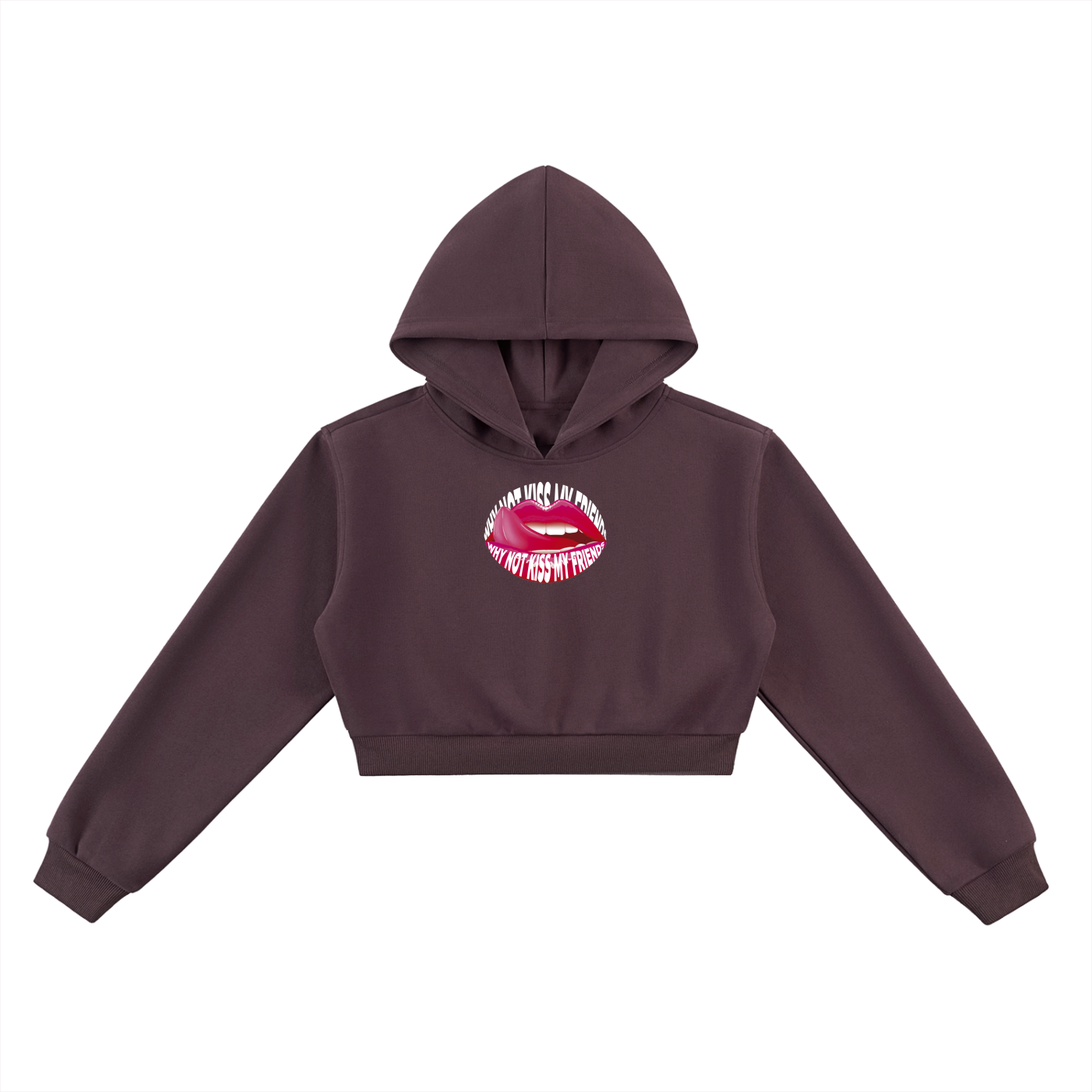 Pretty Problem Cropped Hoodie
