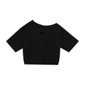Asymmetric Shoulder Badge T-Shirt